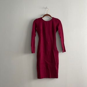 Lulu’s Size S Va Va Voom Red Backless Midi Dress